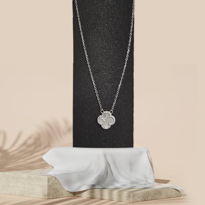 Celeste Blossom Silver Pendant Necklace