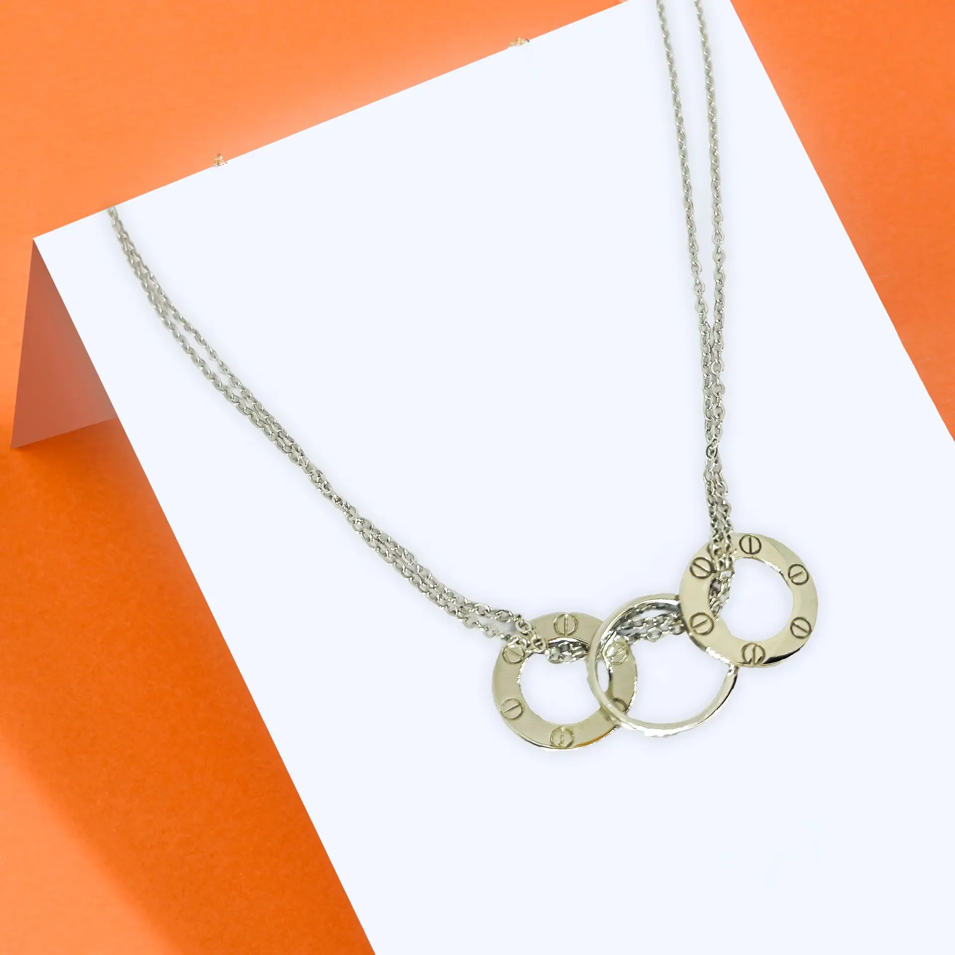 Theia Infinity Link Pendant Necklace