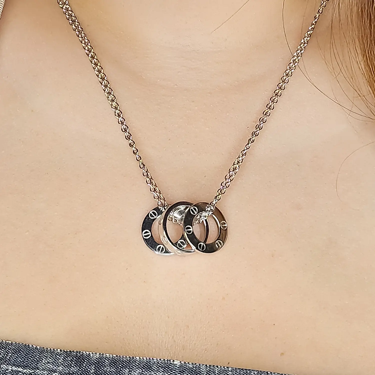 Theia Infinity Link Pendant Necklace